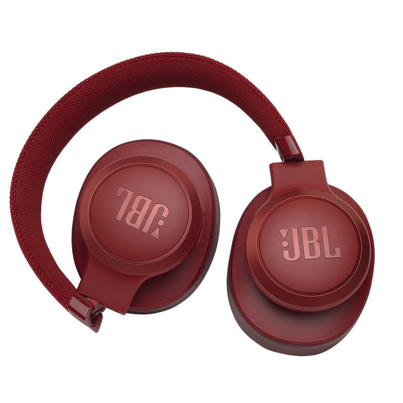 JBL LIVE 500BT - Red - Your Sound, Unplugged - Detailshot 1 image number null